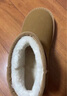 拉夏貝爾女靴雪地靴大棉鞋冬季保暖加絨加厚防風(fēng)雪地靴馬丁靴東北大棉靴 卡其色 41 曬單實(shí)拍圖