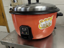 廚之慧商用電飯鍋食堂酒店大電飯煲大容量電飯鍋 老式飯店用大型電飯鍋 橙色45升（60-70人用）45L 曬單實(shí)拍圖