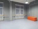 新綠里舞蹈地膠幼兒園塑膠pvc地板健身房地膠室內專業(yè)防滑家用環(huán)保地墊 彩虹-光面3.5mm 曬單實拍圖