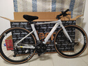 Jeep吉普公路自行車(chē)成人男女學(xué)生通勤單車(chē)-RS780夢(mèng)幻灰-直把-M18速 曬單實(shí)拍圖