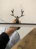 卡夢爾 全銅鏡前燈LED美式鹿角創(chuàng)意衛(wèi)生間鏡柜燈浴室梳妝臺化妝燈北歐風(fēng) 黑色小號45CM(9瓦LED暖白光) 曬單實拍圖