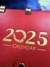 慢作臺歷2026年新款禮盒日歷定制創(chuàng  )意馬年高檔皮質(zhì)桌面擺件計劃本打卡考研工作辦公記事本日歷計劃 【駿程萬(wàn)里】贈高檔禮盒+禮袋 曬單實(shí)拍圖