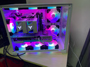 航嘉（Huntkey）S960暴風(fēng)雪X 海景房機箱 電腦機箱（雙面鋼化玻璃/左右分區(qū)/360水冷/9風(fēng)扇位/MATX主板/40系顯卡） S960暴風(fēng)雪X-白色+9個冰川炫彩風(fēng)扇 曬單實拍圖