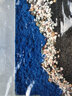 森森（SUNSUN）魚缸底砂玻璃砂魚缸裝飾造景彩色水族箱造景石 海藍(lán)燒結(jié)石英砂500g 曬單實(shí)拍圖