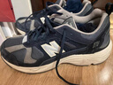 NEW BALANCE  NB878官方老爹鞋男鞋女鞋情侶復古百搭低幫運動(dòng)休閑鞋 藏藍色/灰色 CM878KE1 42.5 (腳長(cháng)27cm) 曬單實(shí)拍圖