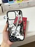 CASETIFY 搖滾貓貓 適用于iPhone16/15/Pro/Max手機殼 透明黑框 iPhone 15 Pro Max 曬單實拍圖