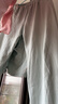 棉花會(huì)月子服春夏款a類(lèi)棉孕婦睡衣產(chǎn)后哺乳喂奶專(zhuān)用家居服套裝 柳青(純棉·加厚款)適穿10-22℃ M【適合體重115斤以下】 曬單實(shí)拍圖