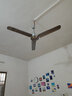 金羚（JINLING）FC-30B吊扇家用客廳不銹鋼56英寸純銅電機商用工業(yè)大風(fēng)力1400樓頂扇 FC-30B/80W（不銹鋼吊扇/純銅） 曬單實(shí)拍圖