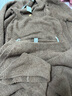 愛(ài)慕睡衣套裝女半邊絨保暖厚款寬松開(kāi)衫25新品家居服背心三件套 泰迪棕6LA M (165) 曬單實(shí)拍圖
