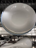 京东京造白月光鎏金骨瓷系列8英寸陶瓷盘子骨瓷家用餐盘可微波4只装  纯白 实拍图