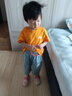 ELLE BABY兒童短褲薄款中大童夏季運動休閑褲寶寶清爽短褲中褲 灰色 90碼 曬單實拍圖
