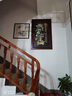 云儒唐樊（YUNRVTF）入戶(hù)玄關(guān)裝飾畫(huà)豎版玉石新中式客廳走廊過(guò)道玉雕掛壁畫(huà)沙發(fā)背景墻 福氣盈門(mén) 128x80cm 曬單實(shí)拍圖