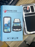 創(chuàng  )昌越 適用iPhone16 pro max手機殼蘋(píng)果15防摔360密封全包三防一體鎧甲蘋(píng)果14外賣(mài)手機保護套金屬保護殼 【銀色】三防一體防摔支架殼 iPhone 16promax 曬單實(shí)拍圖