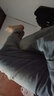 增致牛仔（ZENGZHI）男士九分褲 舒適薄款破洞牛仔9分褲 藍色 30碼 曬單實拍圖