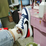 NIKE 耐克大童鞋男女休閑板鞋COURT BOROUGH兒童時尚舒適運動小白鞋 DV5456-131 38.5 【建議腳長24cm】 曬單實拍圖