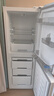 美的（Midea）189白色雙開(kāi)門(mén)兩門(mén)小戶(hù)型家用小型客廳租房宿舍冰箱可冷藏冷凍小巧不占地MR-189E 曬單實(shí)拍圖