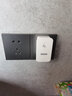 領普 無線門鈴家用自發(fā)電不用電池遠距離智能電子別墅門鈴 全面板M2 一拖二金色 曬單實拍圖