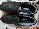 福順緣老北京布鞋男四季單鞋透氣仿皮布商務(wù)休閑鞋防滑一腳蹬輕便爸爸鞋 黑色 F6277 42 曬單實(shí)拍圖