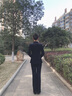睿諾西裝女職業(yè)套裝西服外套套裝秋冬氣質(zhì)時(shí)尚休閑金絲絨西裝年會(huì)正裝 裙子 S 曬單實(shí)拍圖