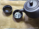 康韻 紫砂壺手工原礦老泥紫泥功夫茶具大號泡茶壺家用泡茶茶具品茗壺280ml可養 紫砂正井壺（配4杯） 曬單實(shí)拍圖