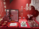 茨格曼訂婚布置全套擺件裝飾訂婚宴kt背景板酒店回門宴套裝婚宴用品大全 神仙眷侶-豪華套餐14件 曬單實拍圖