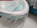 Jerrybaby 嬰兒洗澡盆新生兒可坐躺通用浴盆寶寶洗澡桶兒童沐浴盆 清綠 曬單實(shí)拍圖