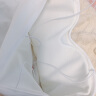 俞兆林吊帶背心女外穿帶胸墊學(xué)生短款上衣內搭美背打底文胸一體抹胸內衣 平口小吊帶-白色1件 均碼 （80-135斤） 曬單實(shí)拍圖