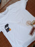 大魚(yú)界線(xiàn)t恤男潮流學(xué)生bf原宿風(fēng)寬松ulzzang短袖上衣服男笑臉印花體恤衫男 白色 L(125-135斤） 曬單實(shí)拍圖