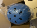 京东京造 儿童头盔护具套装 轮滑溜冰滑板平衡车自行车护具7件套 蓝色 实拍图