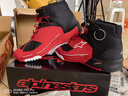 Alpinestars a星 CR-X摩托車騎行鞋騎行靴機(jī)車防水休閑公路短靴 紅黑色31 42 曬單實(shí)拍圖