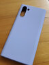 咪唄 三星note10手機殼液態(tài)硅膠殼note10+保護套note10pro 5G版簡(jiǎn)約純色時(shí)尚軟殼 三星Note10【升級款-液態(tài)硅膠】薰衣草灰 關(guān)注下單得【品牌手機膜】 曬單實(shí)拍圖