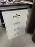 舒美賀辦公室桌下文件柜鋼制矮柜儲物柜鐵文件柜抽屜式收納柜帶鎖 650白色四抽 0.4mm 曬單實(shí)拍圖