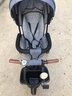 babypure shine兒童三輪車(chē)折疊可坐可躺1-3-6歲嬰兒手推車(chē)寶寶腳踏車(chē)單車(chē) 白藍折疊可坐可躺轉橡膠輪 曬單實(shí)拍圖