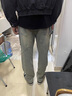 益帛（YIBO）牛仔褲男秋冬新款美式復(fù)古高街水洗做舊排扣休閑修身直筒長褲子男 藍(lán)色 L【建議110-125斤】 曬單實(shí)拍圖