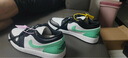 NIKE耐克Air Jordan 1 Low AJ1黑白綠 耐磨透氣 男子低幫輕便休閑板鞋 553558-131 43 曬單實拍圖