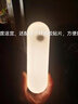 大九衛(wèi)人體感應(yīng)燈人來自動亮燈衛(wèi)生間小夜燈走廊衣柜過道樓梯燈起夜燈 黃光【自動感應(yīng)亮燈】雙面磁吸 曬單實拍圖