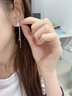 蔓笙純925銀不對稱(chēng)蝴蝶耳線(xiàn)女小眾輕奢高級感耳環(huán)春夏新款耳釘耳飾品 不對稱(chēng)蝴蝶耳線(xiàn) 曬單實(shí)拍圖