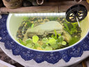 BOUSSAC景德鎮(zhèn)陶瓷魚缸養(yǎng)金魚缸碗睡蓮花盆荷花缸烏龜缸大號書畫水缸陽臺 平口仿古 40x40x28cm 直徑40cm高28cm 曬單實拍圖