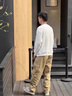 衛衣男秋季加絨加厚純色圓領(lǐng)長(cháng)袖打底衫男士大碼休閑衛衣 白色 L 曬單實(shí)拍圖