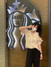 緣夢(mèng)韻短袖女裝夏裝新款2025新款高檔洋氣荷葉邊波點(diǎn)雪紡衫遮肚子上衣 米白色 L_[建議105-115斤] 曬單實(shí)拍圖