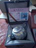 鑄榮堂 銀壺純銀999足銀泡茶壺沏茶壺功夫茶具防燙隔熱手柄濾網(wǎng)鳳凰銀壺 曬單實(shí)拍圖