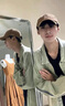 凱普蒂春秋牛仔外套淺藍(lán)色朋克風(fēng)牛仔做舊外套男女小眾設(shè)計(jì)夾克寬松上衣 1760黃色 M - 曬單實(shí)拍圖
