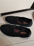 斯凱奇（SKECHERS）男鞋健步鞋一腳蹬懶人鞋夏季男子網(wǎng)面透氣運動鞋輕便休閑鞋 黑色/白色216013 42.5 /9/270mm 曬單實拍圖