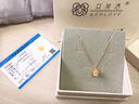 艾芙洛（APHLOVE）S999鏤空皇冠項鏈女3D硬金鎖骨母親節(jié)520情人節(jié)生日禮物送女友 項鏈+高貴禮盒+證書 曬單實拍圖