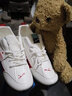 凡十六運動(dòng)鞋男鞋透氣網(wǎng)面跑步鞋春夏季新款厚底鞋子男生百搭增高跑鞋 YJ-Q993黑白色 皮面 43 曬單實(shí)拍圖