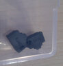 RJ45網(wǎng)口防塵塞LAN網(wǎng)線接口橡膠塞電腦臺式路由器交換機rj45水晶頭硅膠塞防氧化防銹保護(hù)堵蓋筆記 網(wǎng)口防塵塞【黑色2個裝】送收納盒 曬單實拍圖
