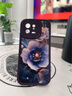 屹川（YICHUAN）適用蘋(píng)果11/pro/max手機(jī)殼 iPhone全包防摔ins風(fēng)新款輕著創(chuàng)意硅膠皮紋軟殼泊金蓮花女款 【暗紫色】紫蕊含香-贈(zèng)保護(hù)膜+掛繩 蘋(píng)果11 曬單實(shí)拍圖