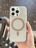 米弗希 沙漠金適用蘋果16promax手機殼新款iphone16pro全包15防摔14plus透明13磨砂膚感12簡約磁吸保護套 【沙漠金】超薄磁吸-磨砂半透明硬殼 iPhone 16 Pro Max 曬單實拍圖