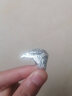 富貴鹿 雄鷹銀戒指男士食指 925銀指環(huán)飛鷹指單身潮流個(gè)性復古銀飾 19# 曬單實(shí)拍圖
