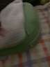 阿蘭貝爾嬰兒防吐奶斜坡墊溢奶嗆奶新生兒彩棉枕寶寶枕頭喂奶神器 15度 蘋果綠 萊卡棉套 曬單實(shí)拍圖